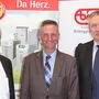 Morteza Fesharaki, Johannes Binder und Gerhard Glinzerer (von links) 