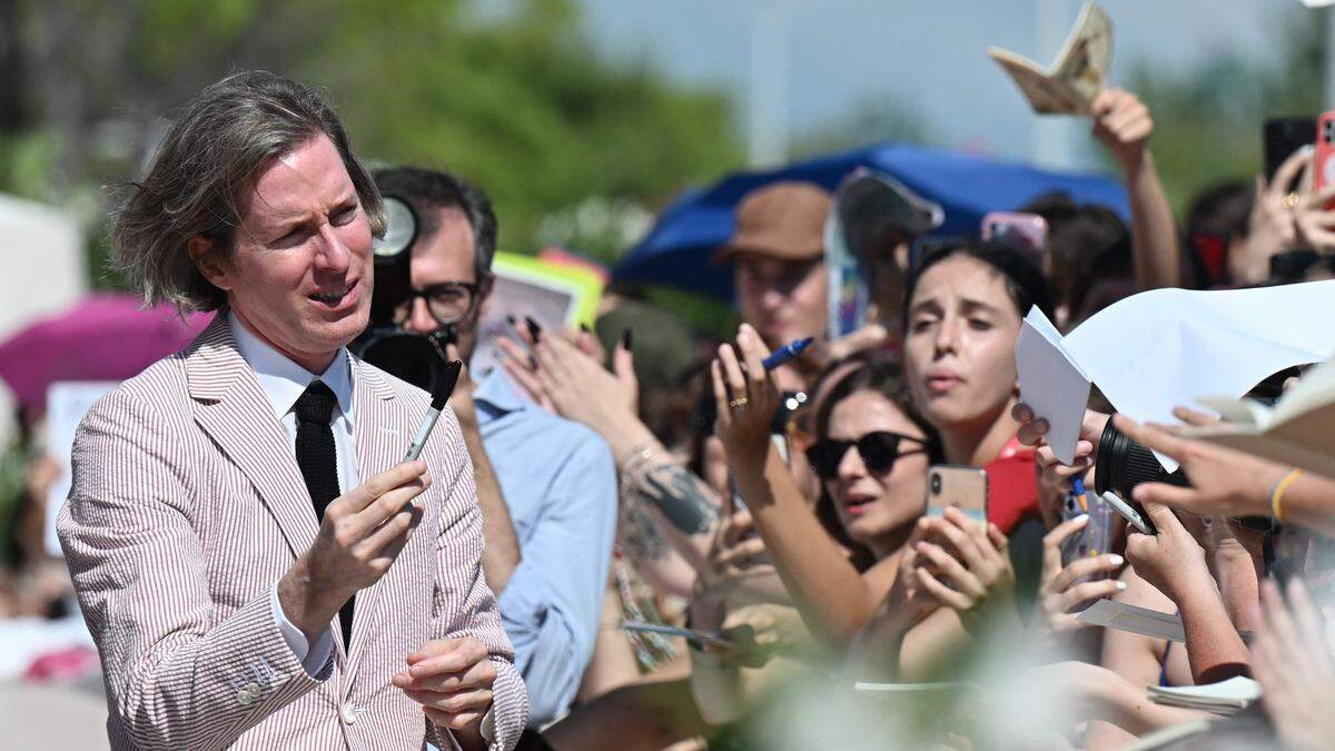 Wes Anderson bei den Filmfestspielen in Venedig