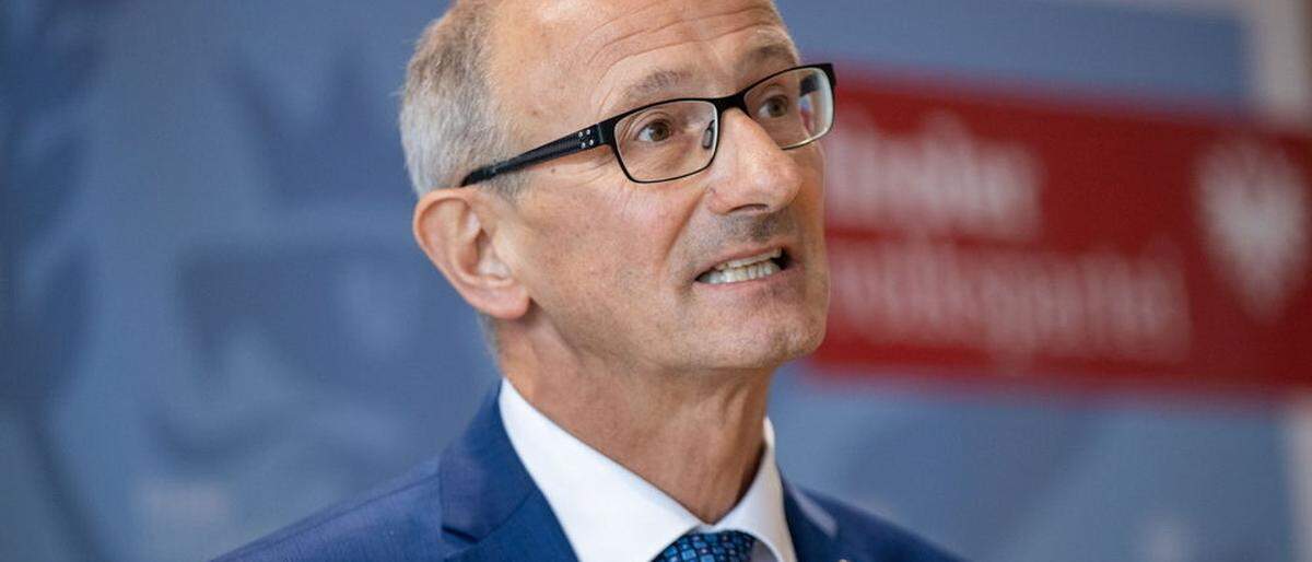 Anton Mattle kandidiert in Tirol für die ÖVP, auf dem Stimmzettel steht aber vorsichtshalber nur sein Nachname. 
