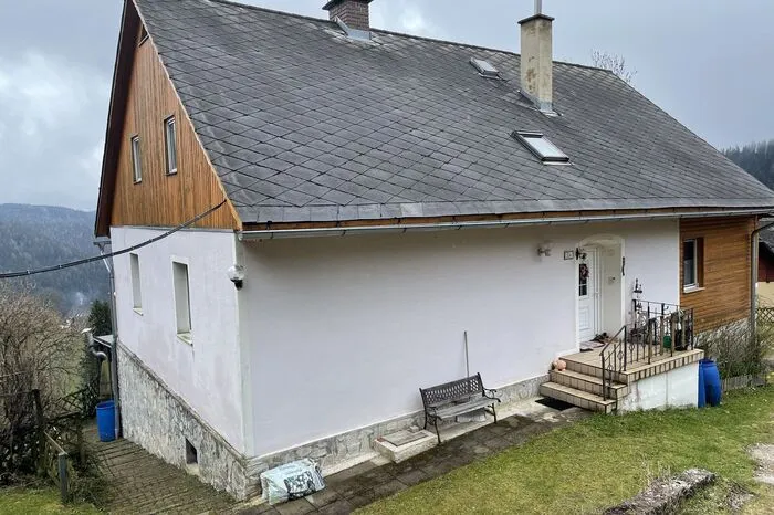 Das Haus, hunderte Höhenmeter über Geistthal