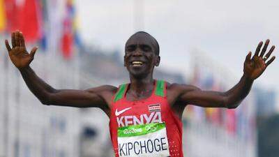 Olympiasieger Eliud Kipchoge