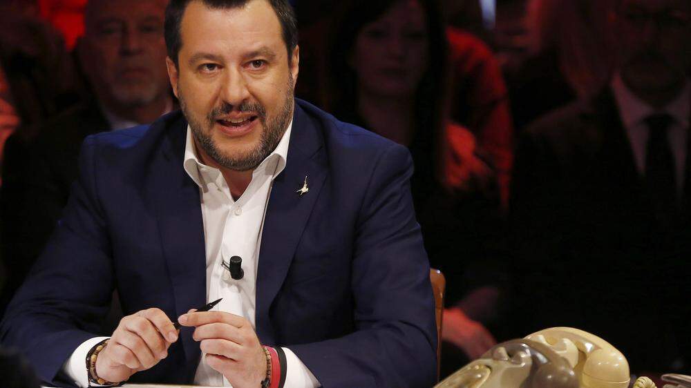 Italiens Vizepremier Matteo Salvini 