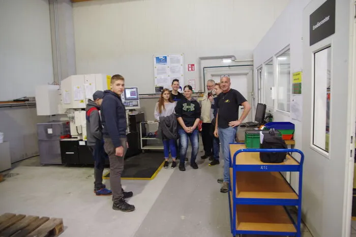 Danach geht's in die Produktion
