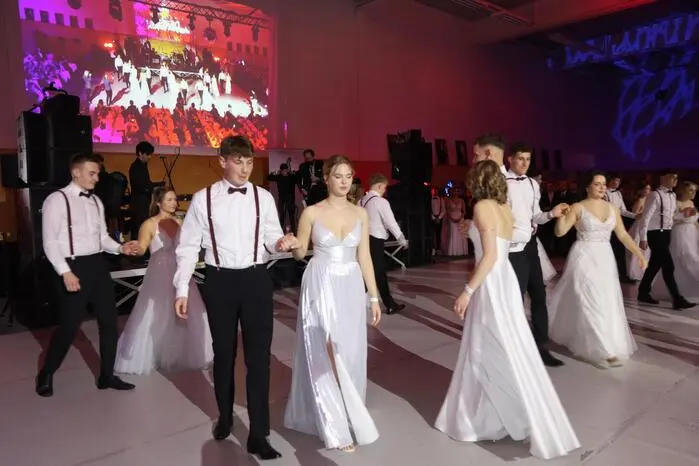 Ein Höhepunkt der Ballnacht war die Polonaise