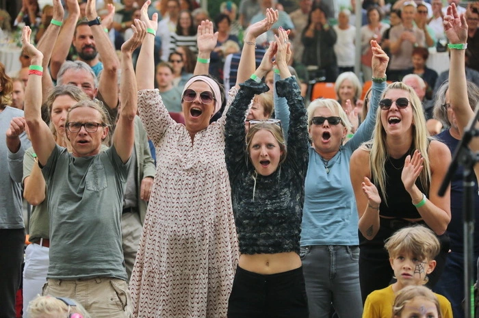 Sehr viel junges Publikum mischte sich zwischen arrivierte „Most+Jazz“-Fans und feierte ordentlich Party.