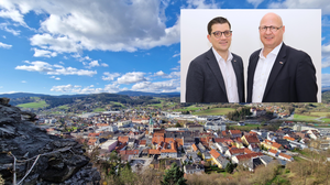 Porträt: Lukas Kalcher und Peter Sükar, Leiter und Obmann der WKO-Regionalstelle Voitsberg