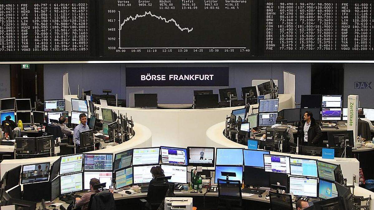 Die Deutsche Börse in Frankfurt