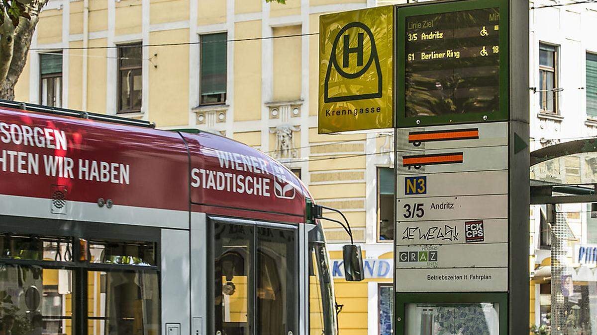 Die Tram-Linie 3 wurde mit dem 5er fusioniert