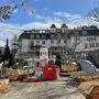 Das Hotel Schloss "Seefels" wird aufwendig modernisiert