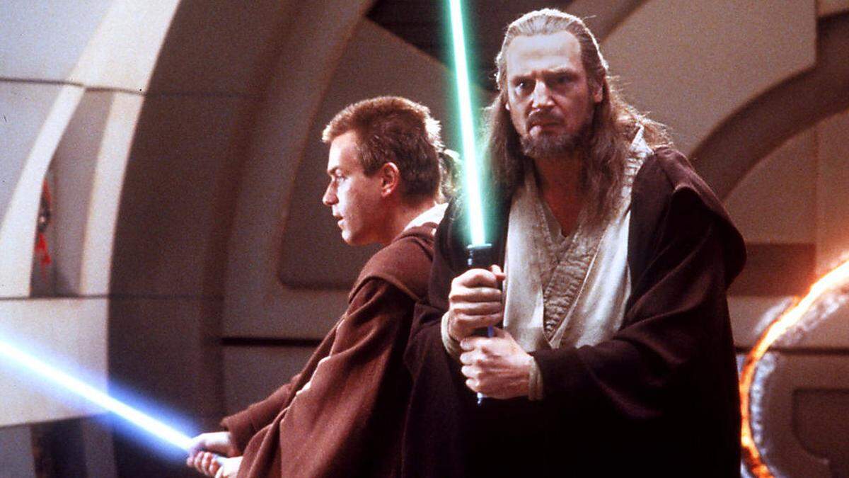 Ewan McGregor (links, hier mit Liam Neeson) verkörpert für eine neue Serie den Jedi-Meister Obi-Wan Kenobi