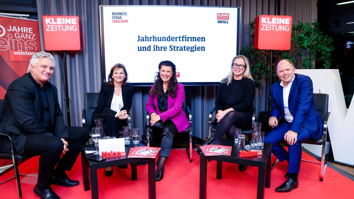 Zeigten neue Wege auf: ­Patterer, Riess-Hahn, ­Frauwallner, Schaden-Spätauf, Rinner