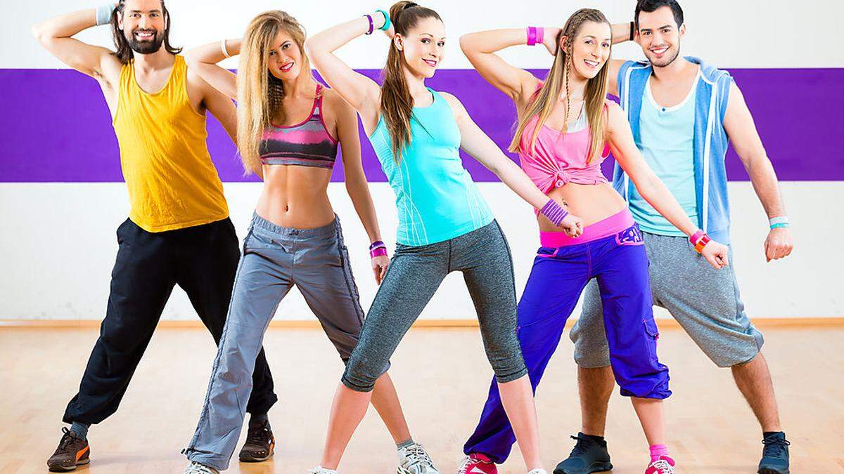 Zumba Fitness-Tänzer