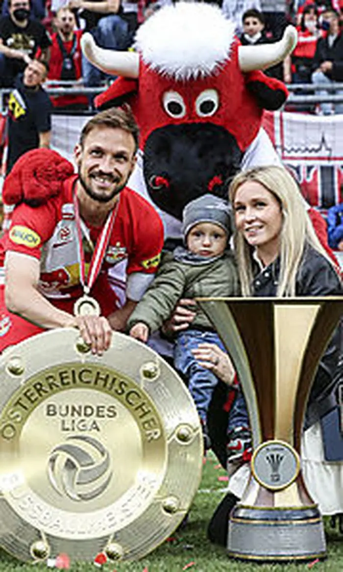 Andreas Ulmer mit Frau und Kind