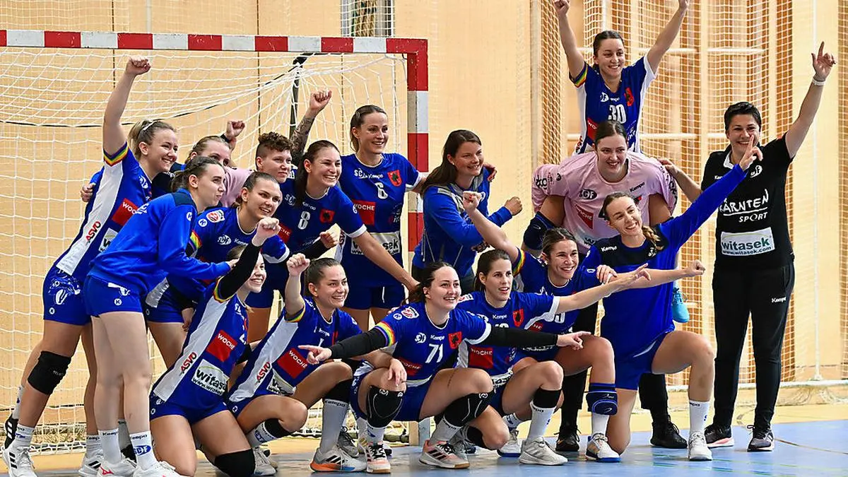 Die Ferlacher Damen wollen auch international jubeln