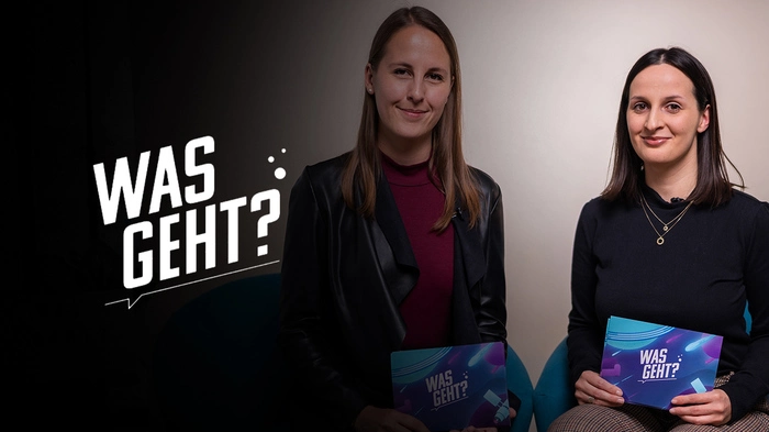 Die Moderatorinnen Claudia Mann und Claire Herrmann