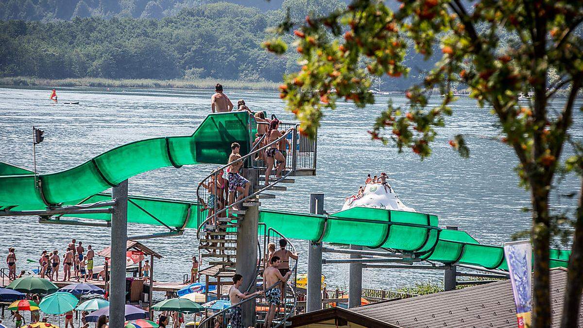Großteils ungetrübte Badefreuden im heurigen Sommer am Ossiacher See