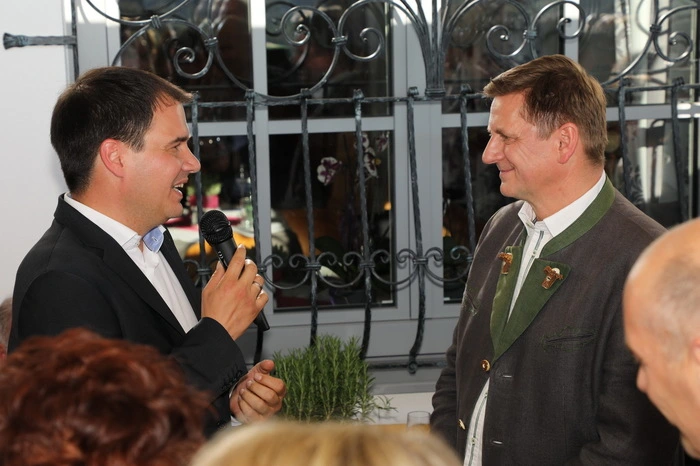 Auch Michael Schickhofer ließ Wallner hochleben.