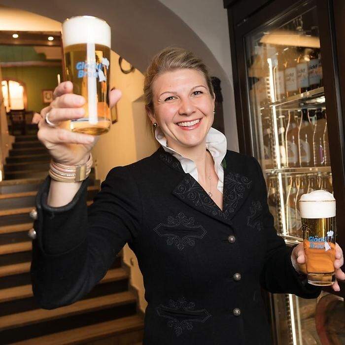 Isabella Edler, Chefin im Glöckl Bräu