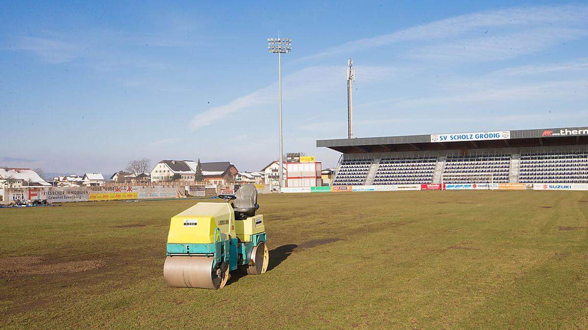 Grödig darf wieder im eigenen Stadion spielen