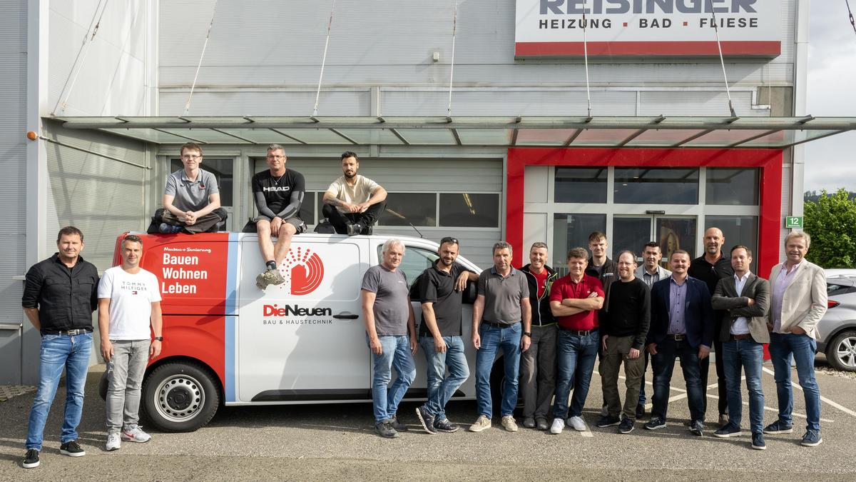 Teamfoto von „Die Neuen“