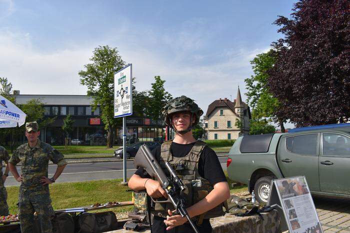 Wie geht man mit Angreifern um? In verschiedenen Szenarien wurde es in Hartberg gezeigt