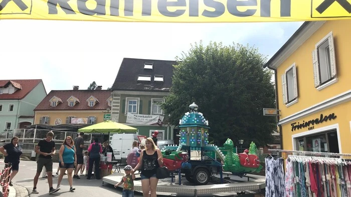 Wenn der Bereich um den Birkfelder Hauptplatz und Oberen Markt Ende Juli gesperrt ist, weiß man was los ist: Birkfelder Kirtag!