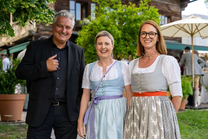 Hubert Patterer, Susanne Raab und Xenia Daum
