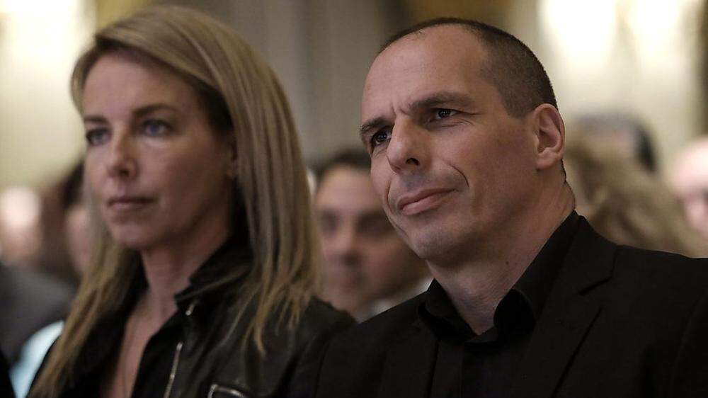 Yanis Varoufakis und seine Frau Danae