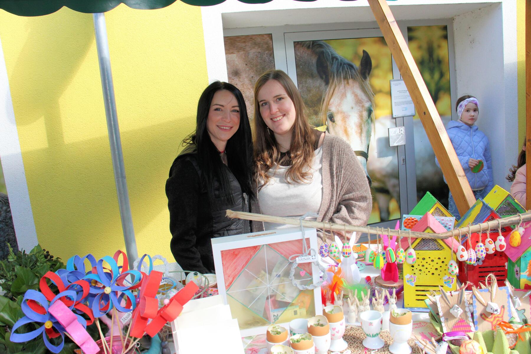 Ostermarkt: Bunter Loazkörblmarkt in der Innenstadt von Köflach