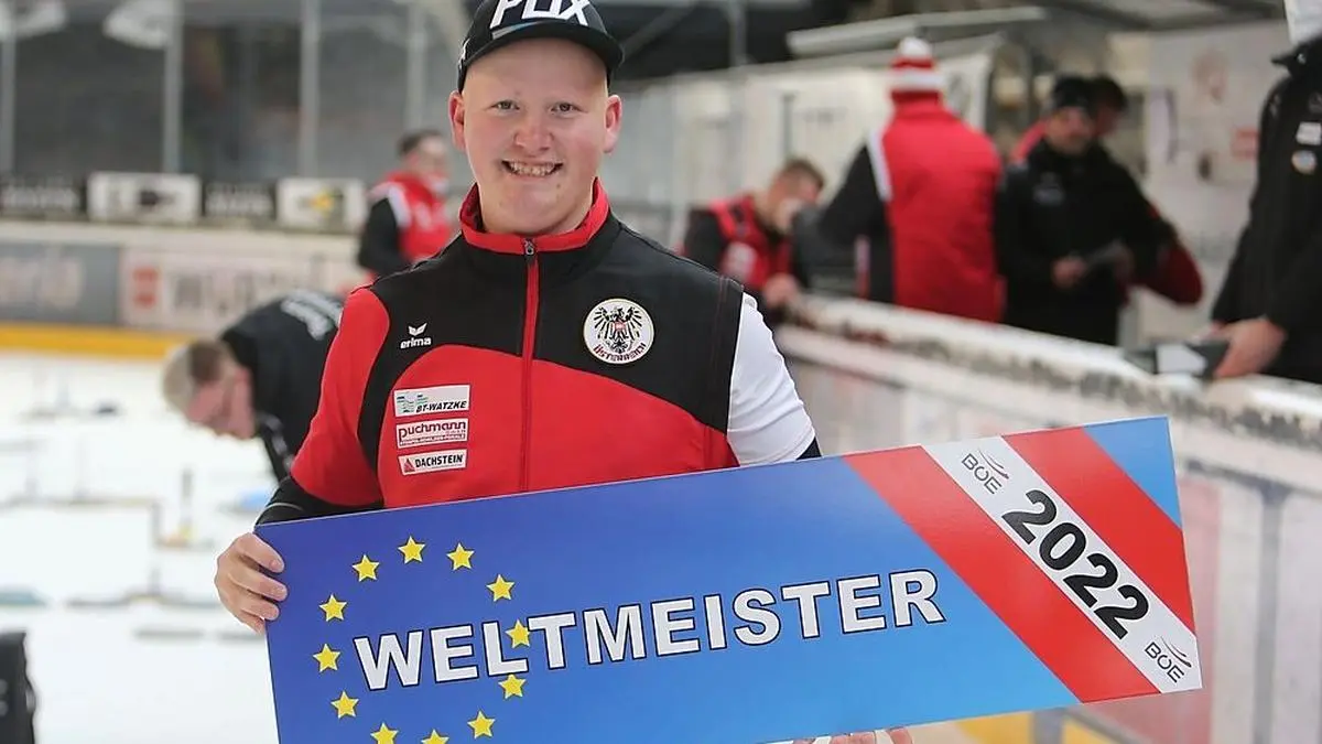 Christoph Maierhofer ist Weltmeister