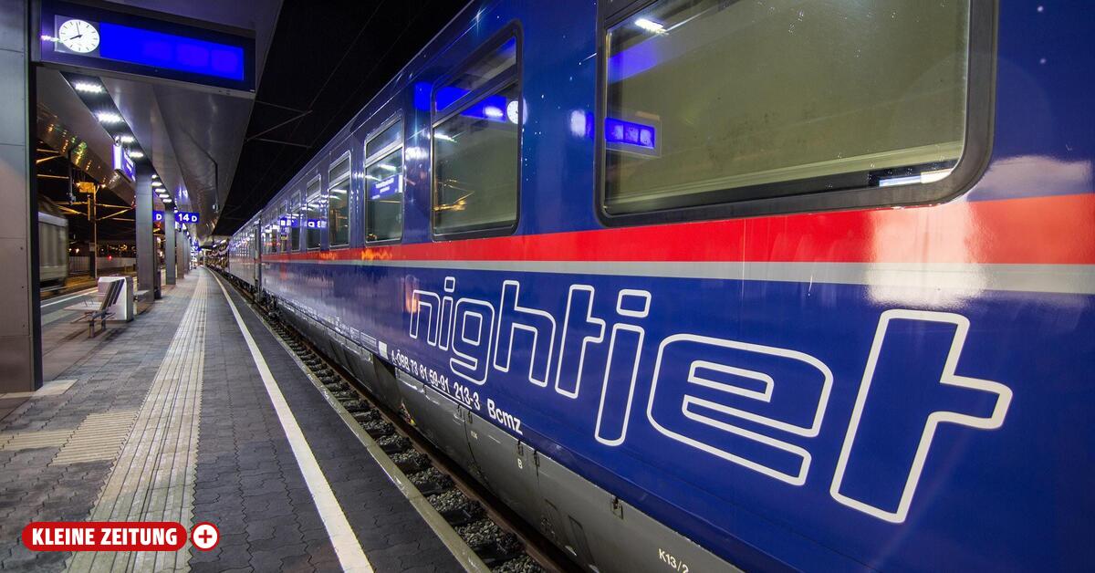 Nightjet to Stuttgart evacuated: 200 passengers had to leave train