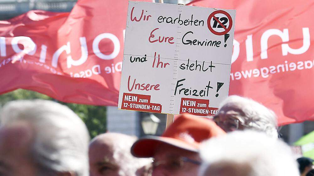 100.000 reisten am Samstag zur Demonstration nach Wien