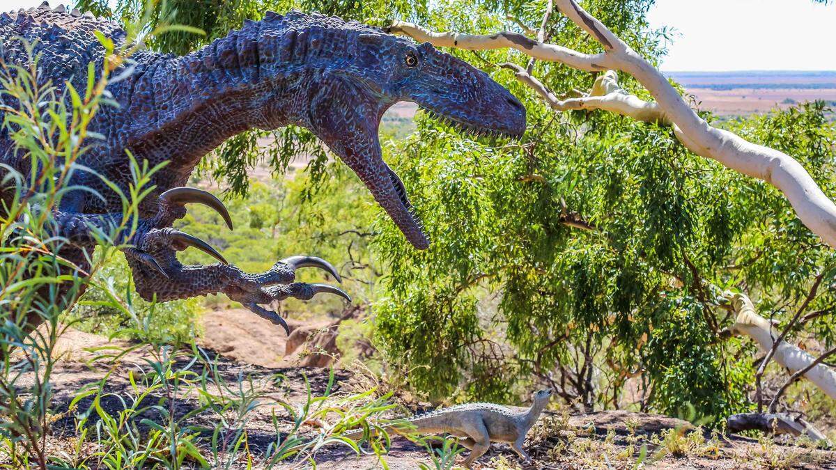 In Winton sind Dinosaurier wieder zum Greifen nahe