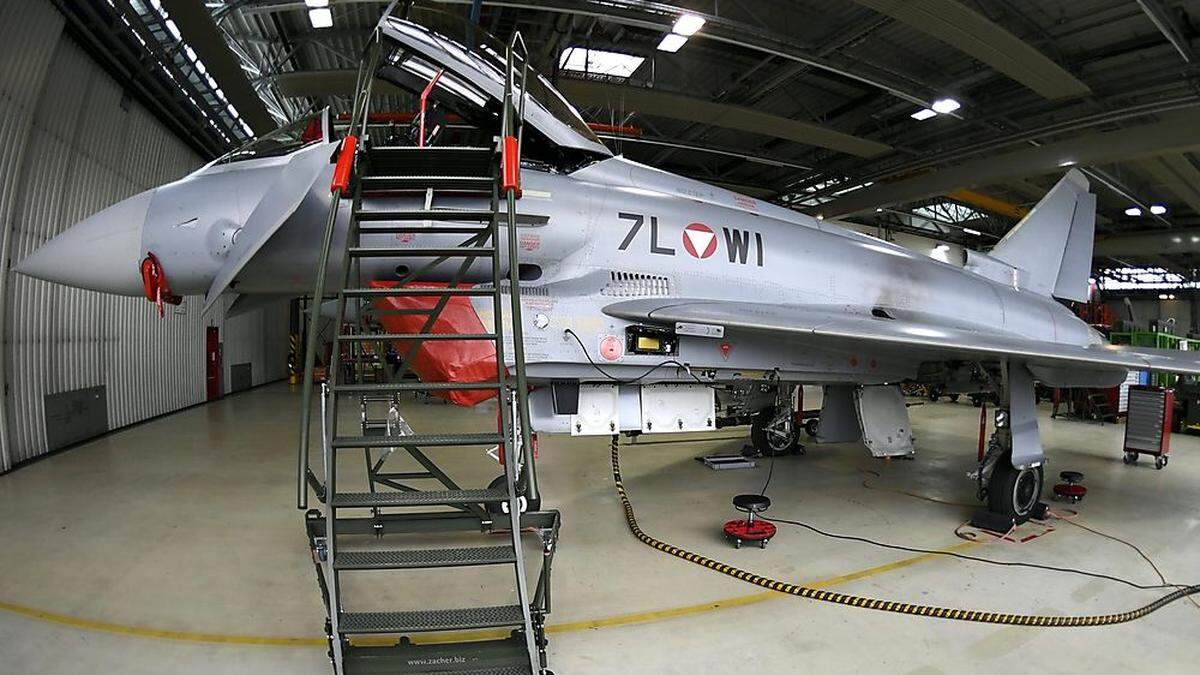 Die Eurofighter-Werft soll in Zeltweg bleiben, Hörsching wird zum Ausweichflugplatz