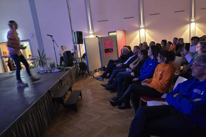Die erarbeiteten Texte bildeten am Abschlussabend den ersten Teil des Programms.