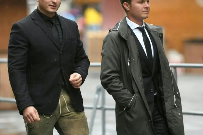 Andreas Gabalier und Nico Rosberg
