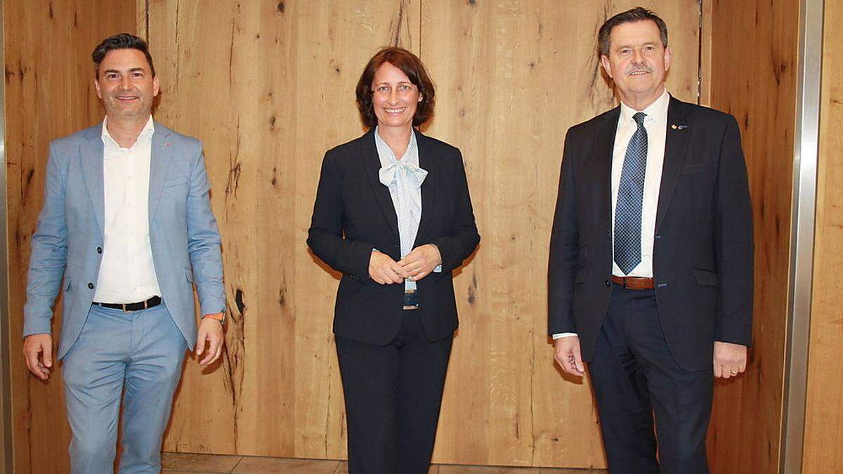 Markus Lakounigg (SPÖ) setzte sich in der Bürgermeisterwahl klar gegen Angelika Kuss-Bergner (ÖVP) und Josef Lobnig (FPÖ) durch