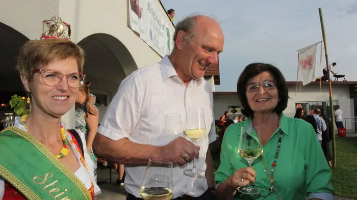 Auch Schokoladenerzeuger Josef Zotter war beim Schinkenfest.