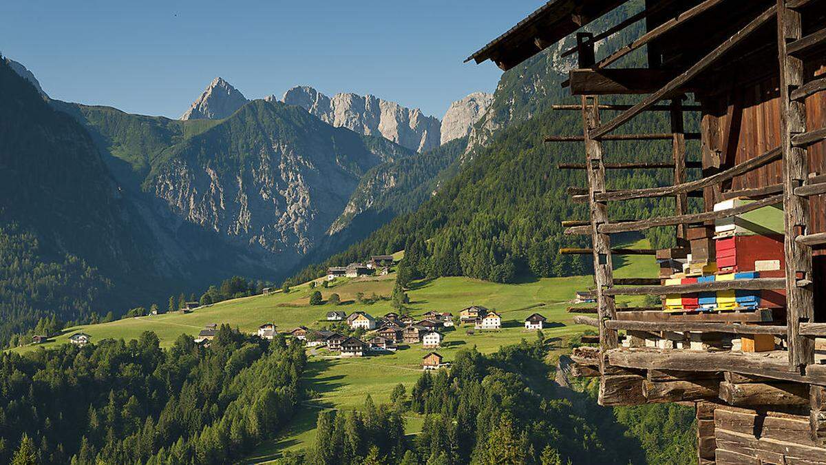 Landschaft des Jahres in den Alpen: Das Lesachtal