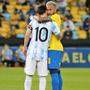 Neymar huldigte Messi nach seinem Copa-America-Sieg