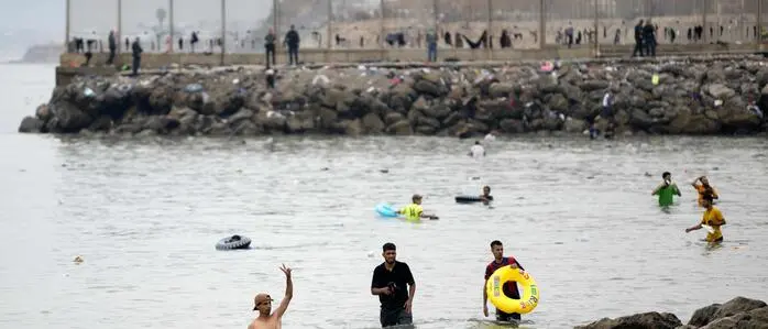 Ceuta verzeichnete rund 60.000 irreguläre Ankünfte 