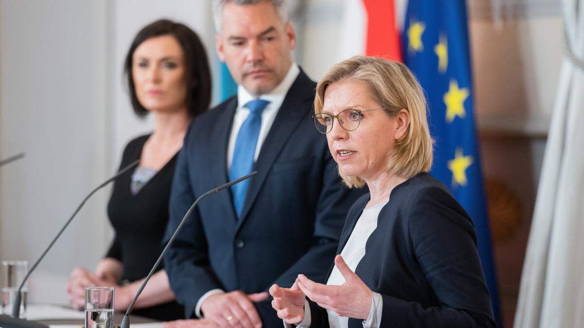 Die ÖVP behält die grüne Ministerin im Blick