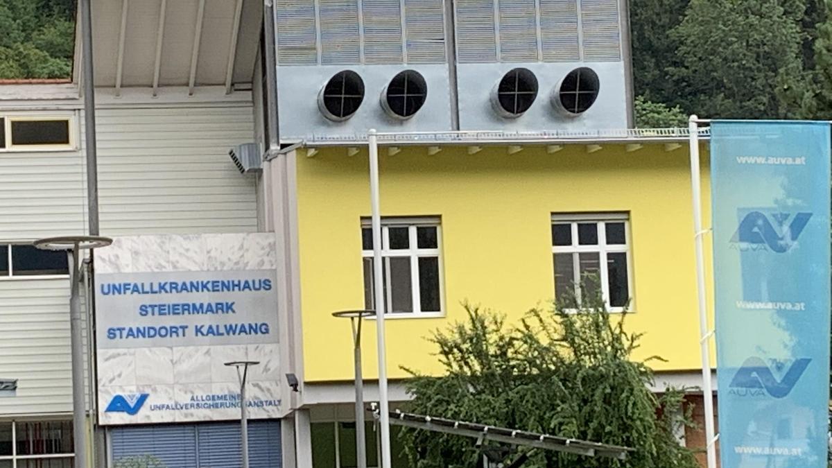 Im UKH Steiermark in Kalwang wurde die schwere Verletzung des 53-jährigen Hausbesitzers diagnostiziert