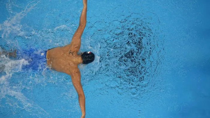 Die Schwimmbewerbe bei den Olympischen Spielen neigen sich dem Ende zu...
