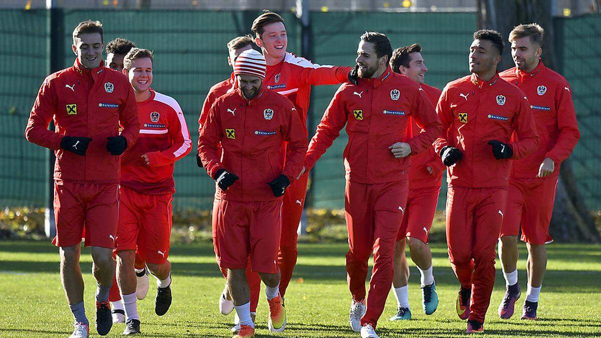 Österreichs Nationalteam ist heuer noch einmal im Einsatz