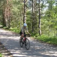 Holzfeind trainiert bereits fleißig am Rad