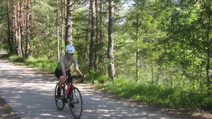 Holzfeind trainiert bereits fleißig am Rad