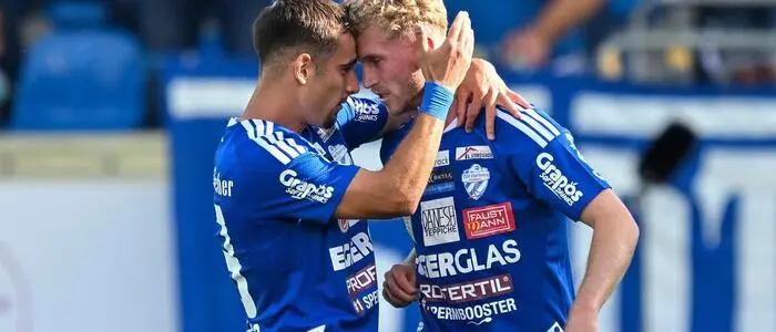 Andrija Radulovic und Jed Drew jubelten über ein 3:3