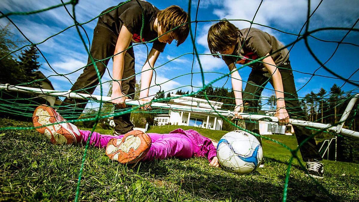 Die Zahl der Kinderunfälle sinkt (Sujet)