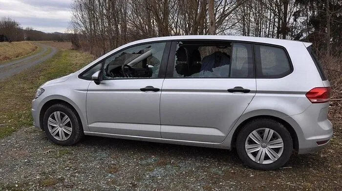 Eines der Autos, in die die beiden Ungarn eingebrochen haben.